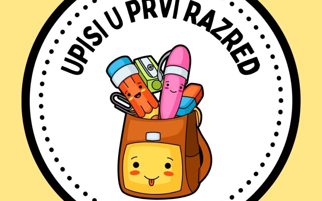 Plan upisa djece u prvi razred osnovne škole za 2026./2027. školsku godinu