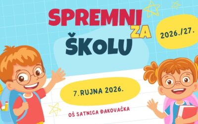 Obavijest o početku nastave u novoj školskoj godini 2026./2027.